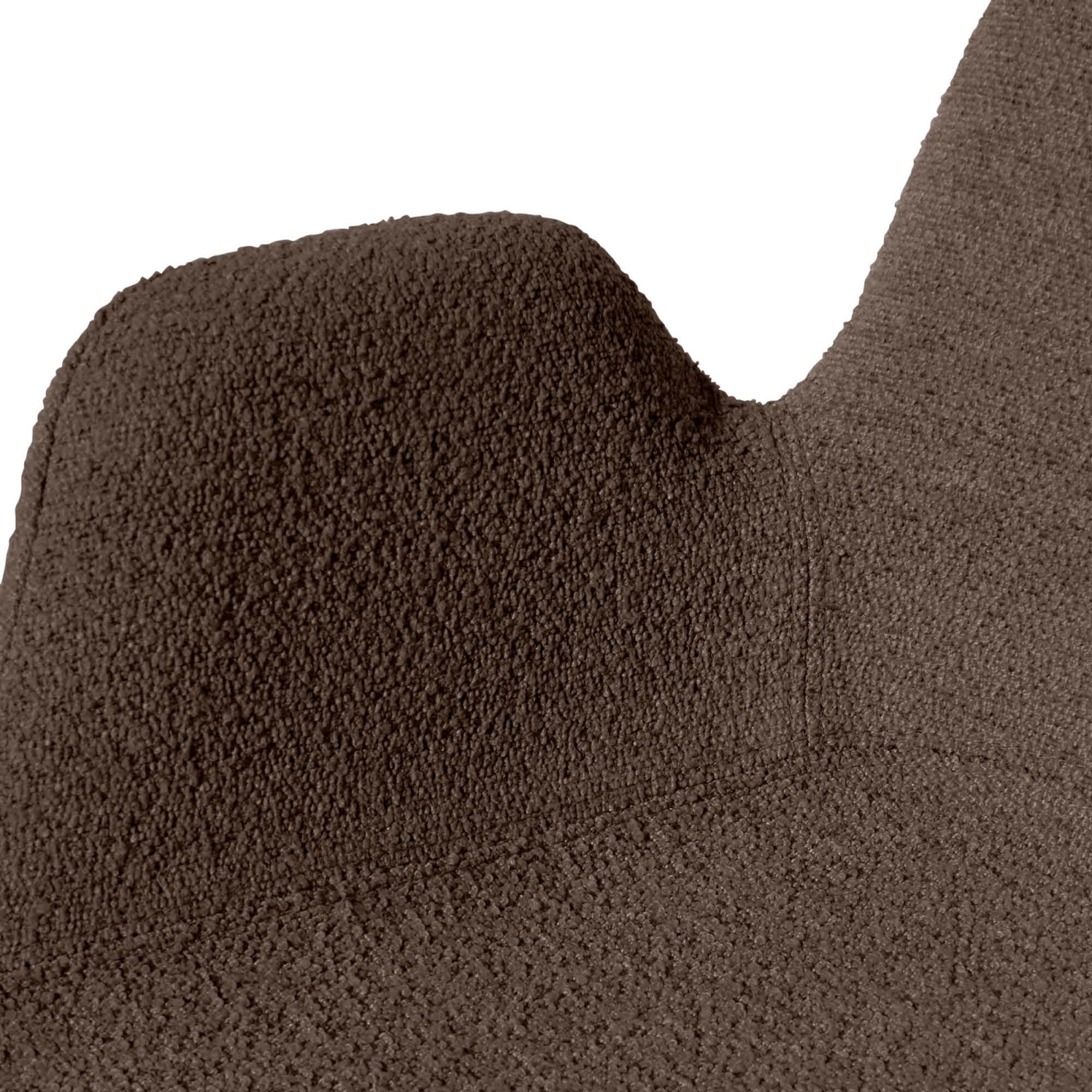 Chrome spisebordsstol, armlæn | Drejefunktion | Bouclé - Image 16