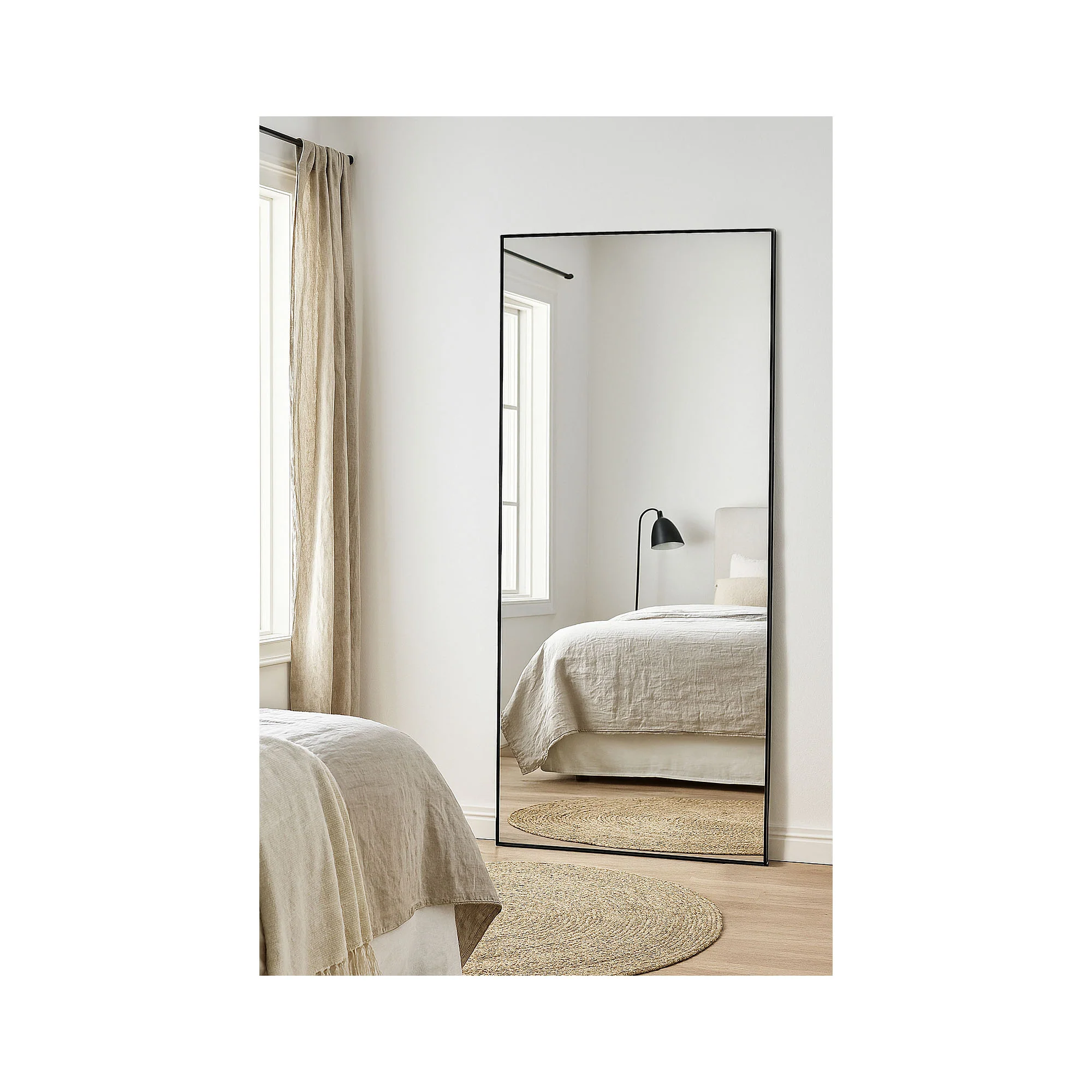 Dalton spejl, sort ramme | 100×193 - Image 6