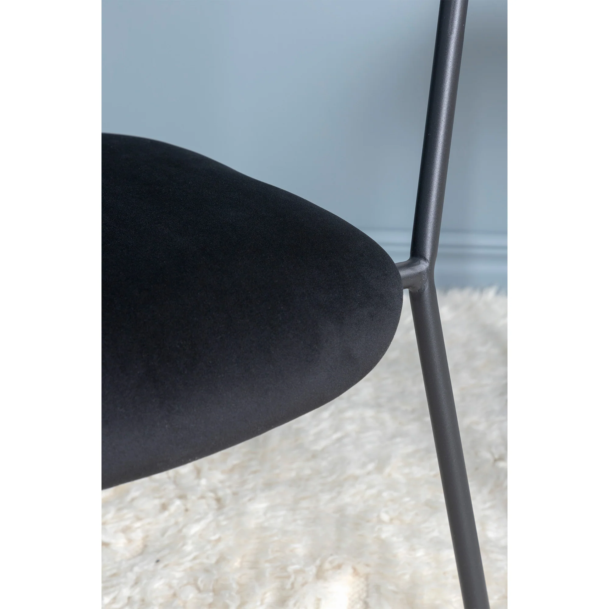 Duffy loungestol, velour - Image 11