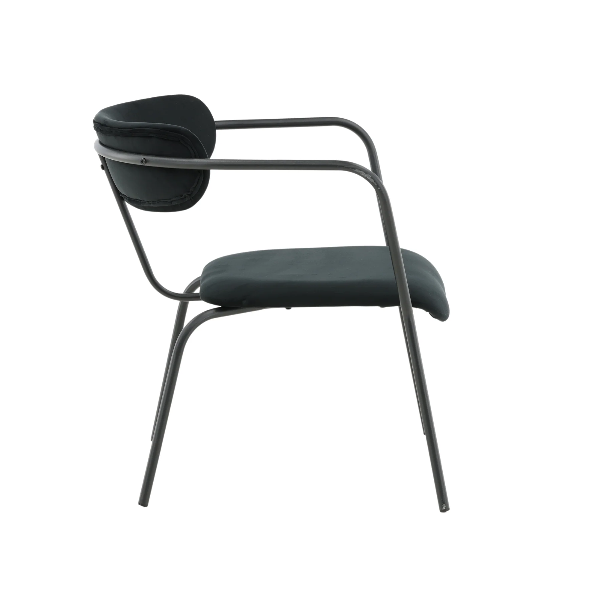 Duffy loungestol, velour - Image 5