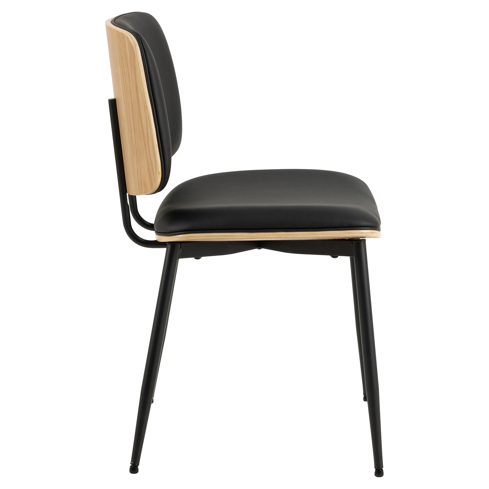 Forma spisebordsstol, PU læder/Eg - Image 3
