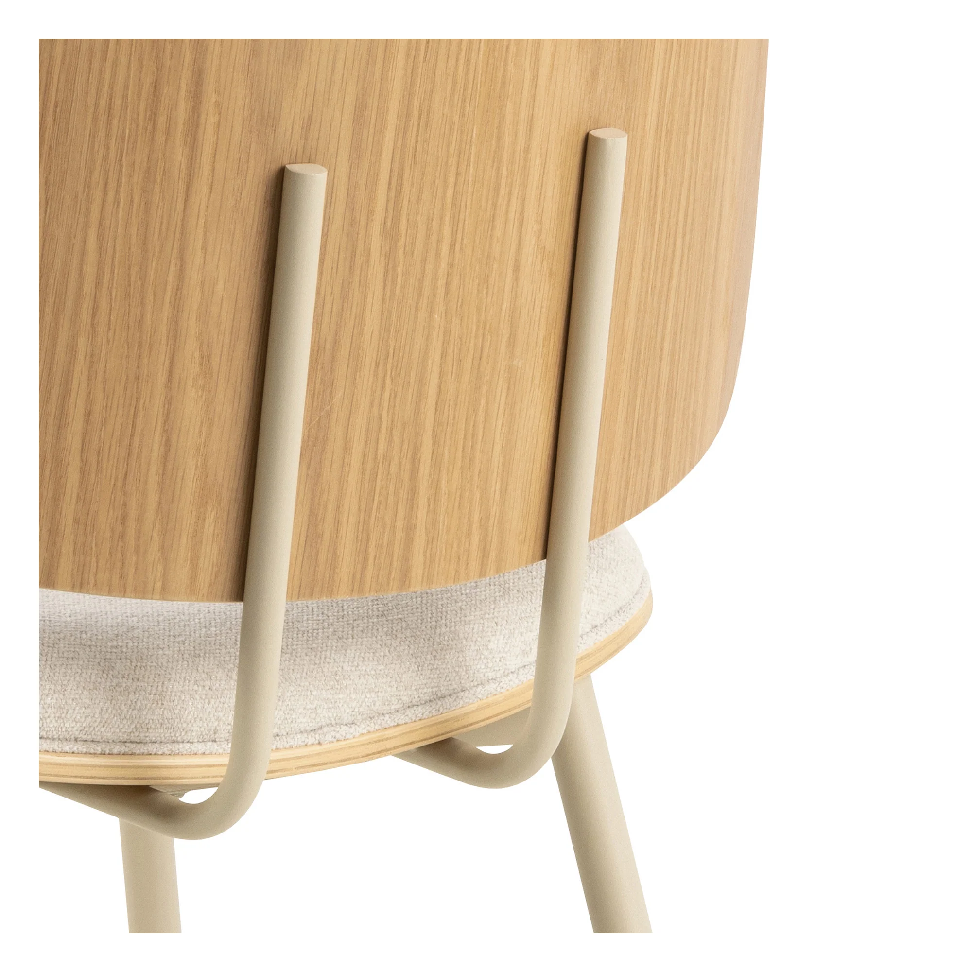 Forma spisebordsstol, Stof/Eg - Image 6