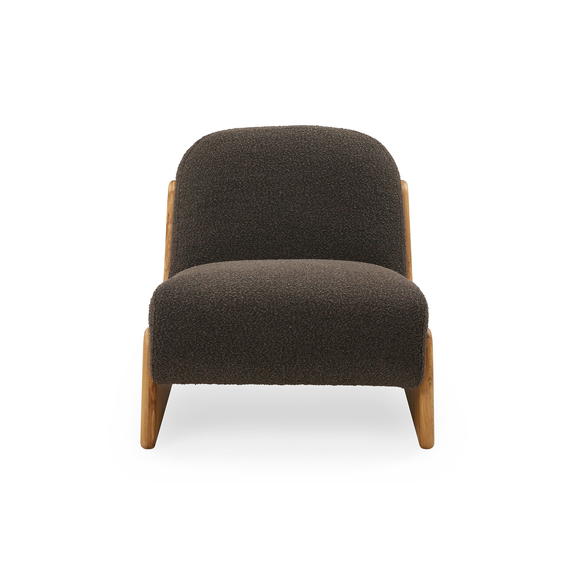 Ledge loungestol, Natur egetræ | Stof - Image 2