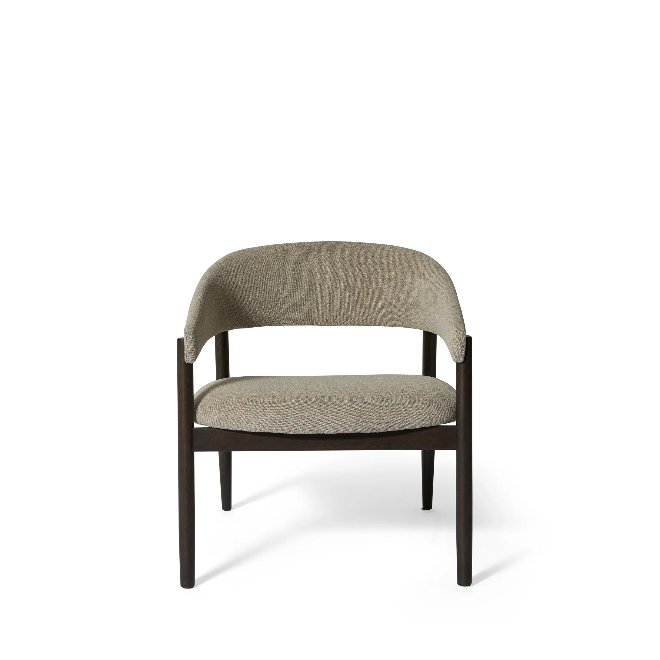 Leonora loungestol, røget egetræ | stof - Image 3