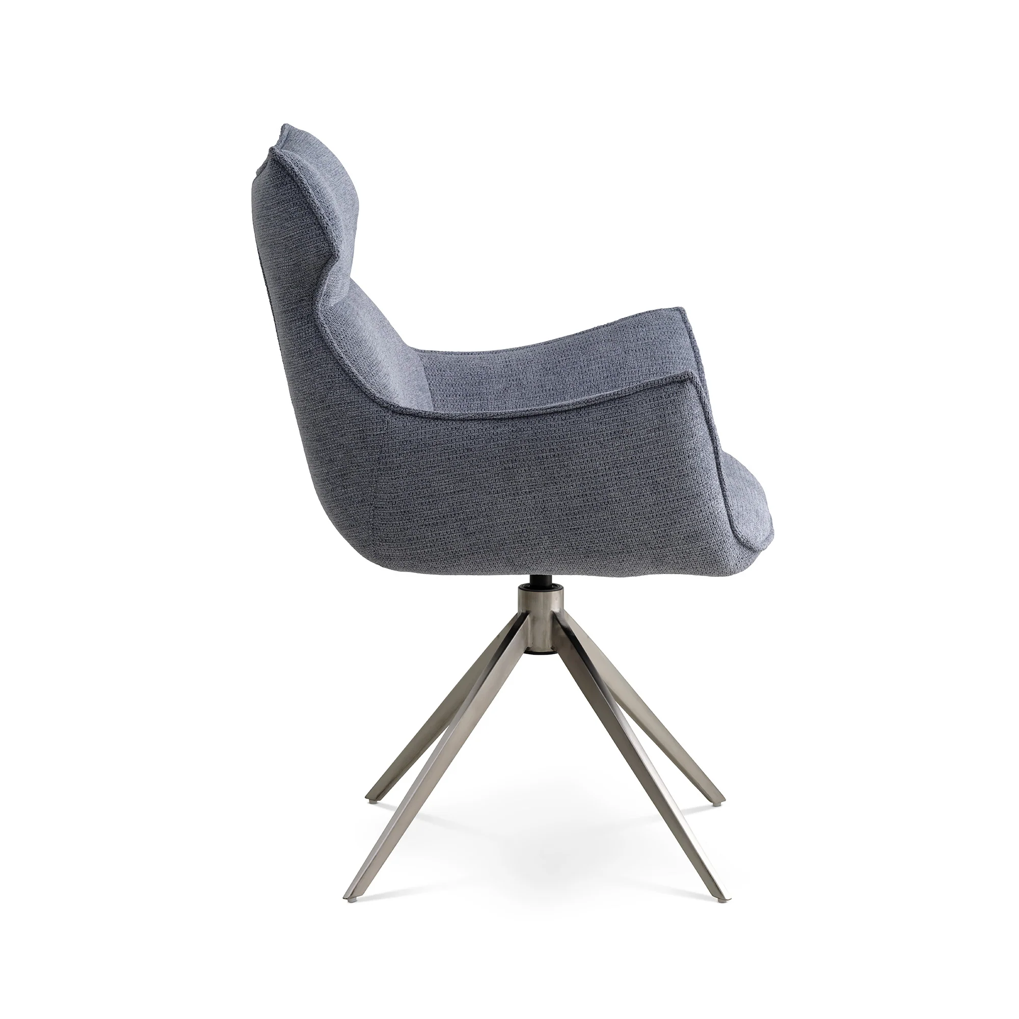 Liva spisebordsstol, Armlæn | Drejefunktion | Krom stel - Image 14
