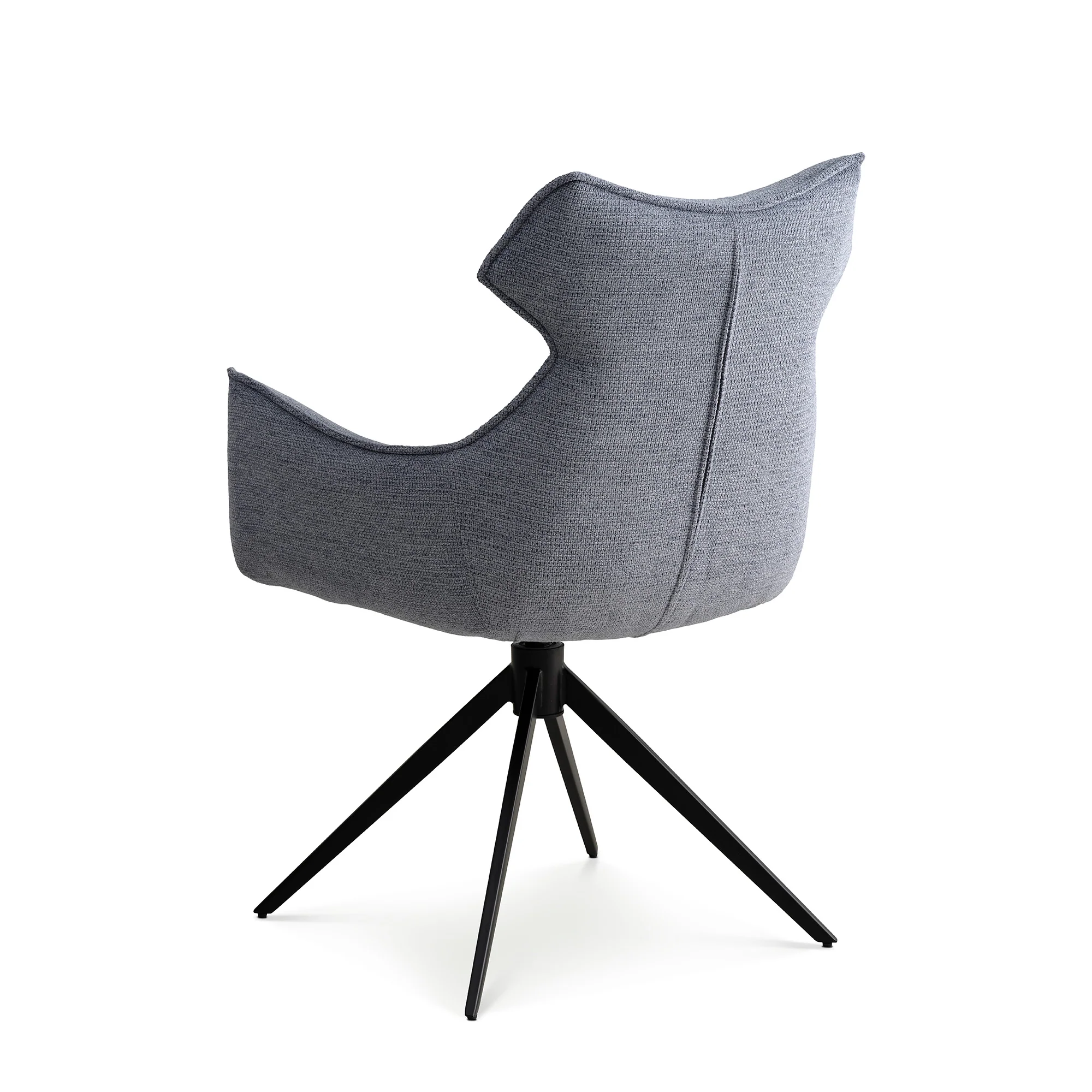 Liva spisebordsstol, Armlæn | Drejefunktion | Sort stel - Image 12