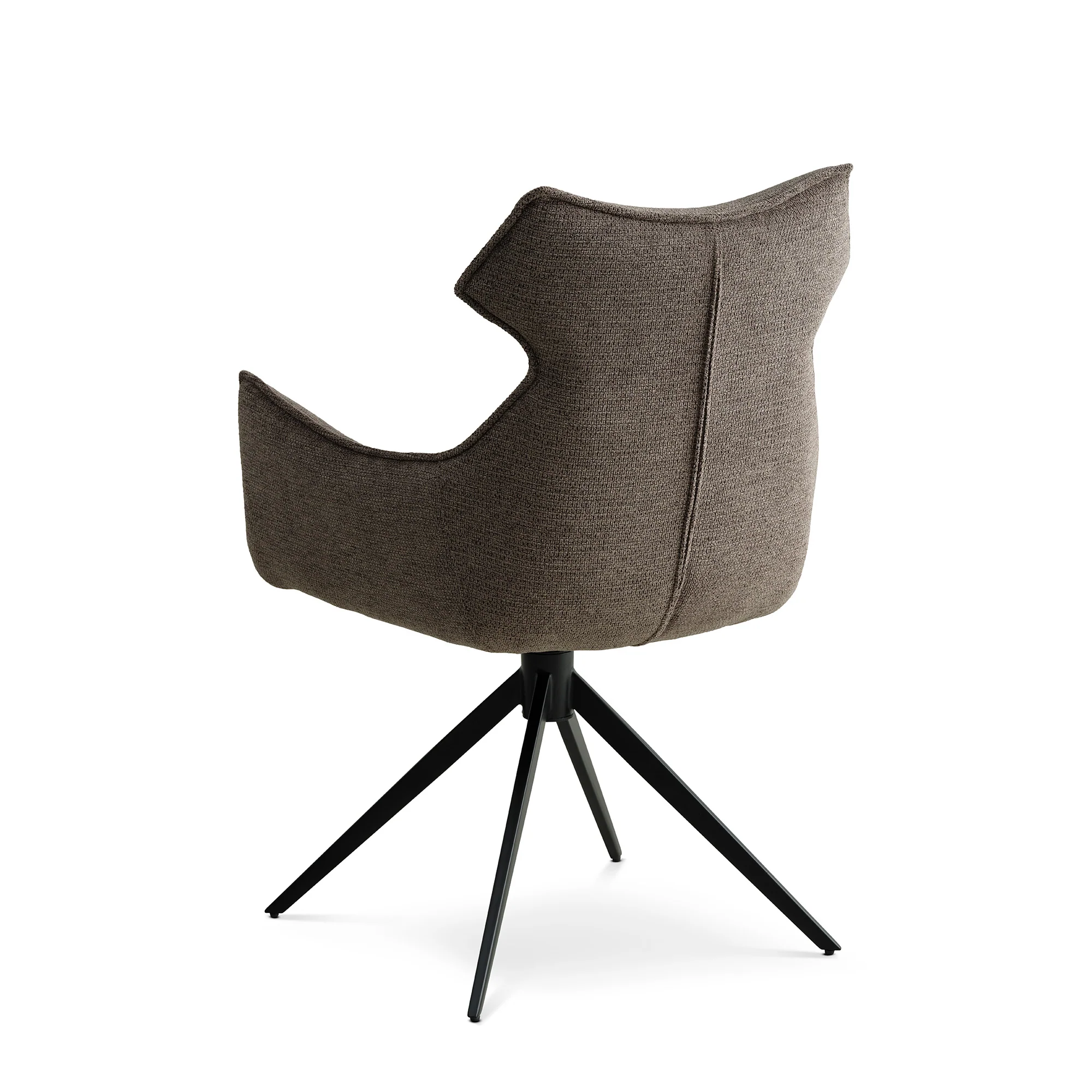 Liva spisebordsstol, Armlæn | Drejefunktion | Sort stel - Image 7
