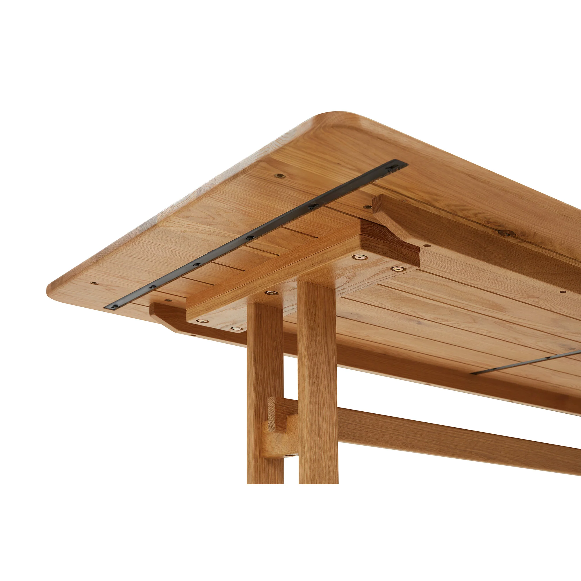 Oak spisebord, Massiv egetræ | 180x90 - Image 11