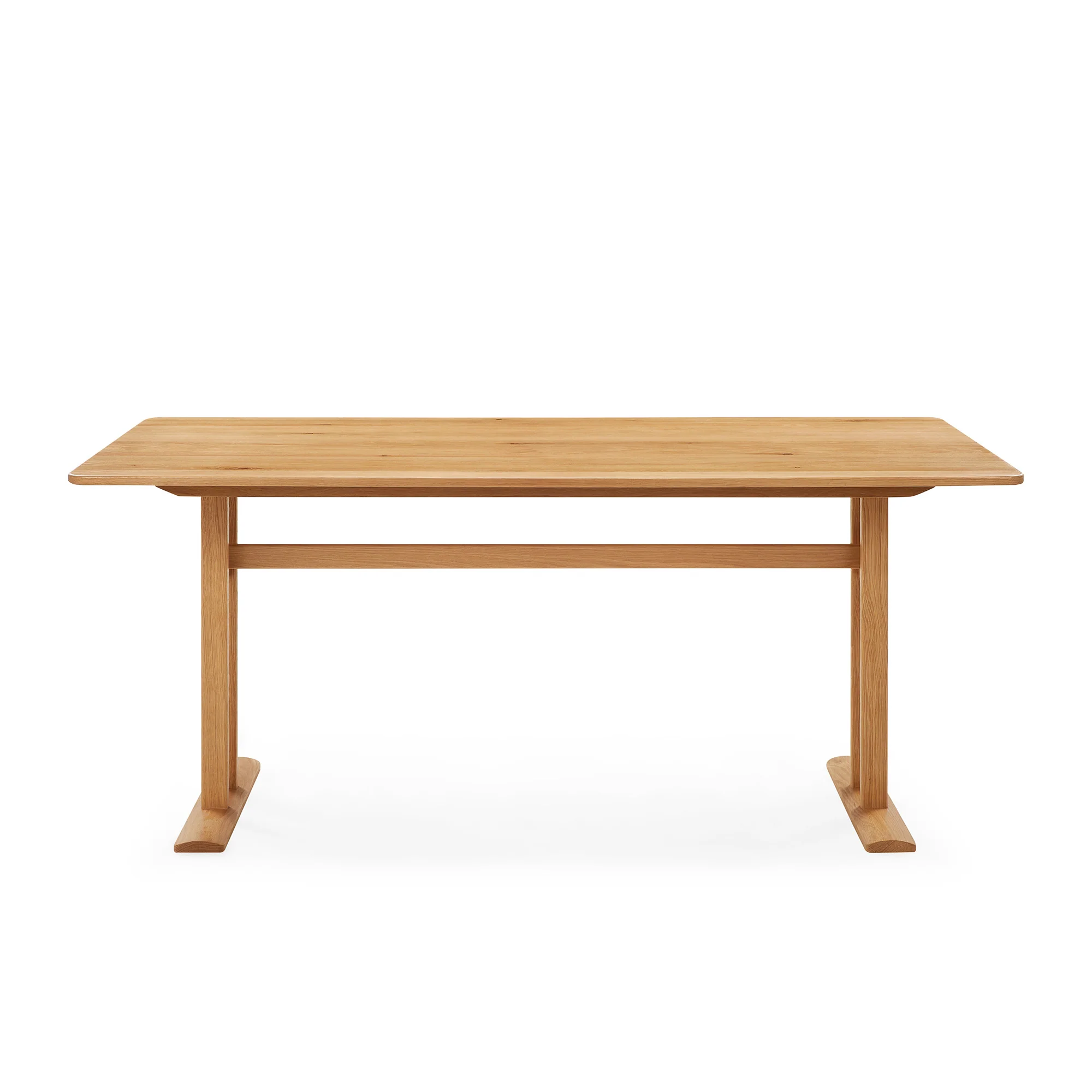 Oak spisebord, Massiv egetræ | 180x90 - Image 5