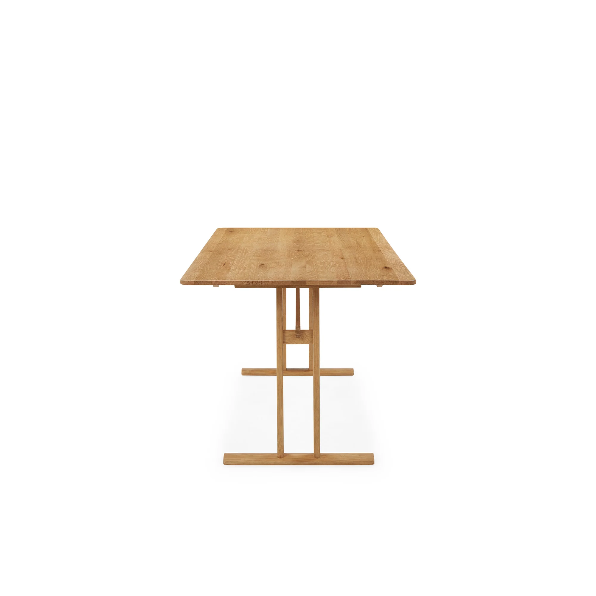 Oak spisebord, Massiv egetræ | 180x90 - Image 6