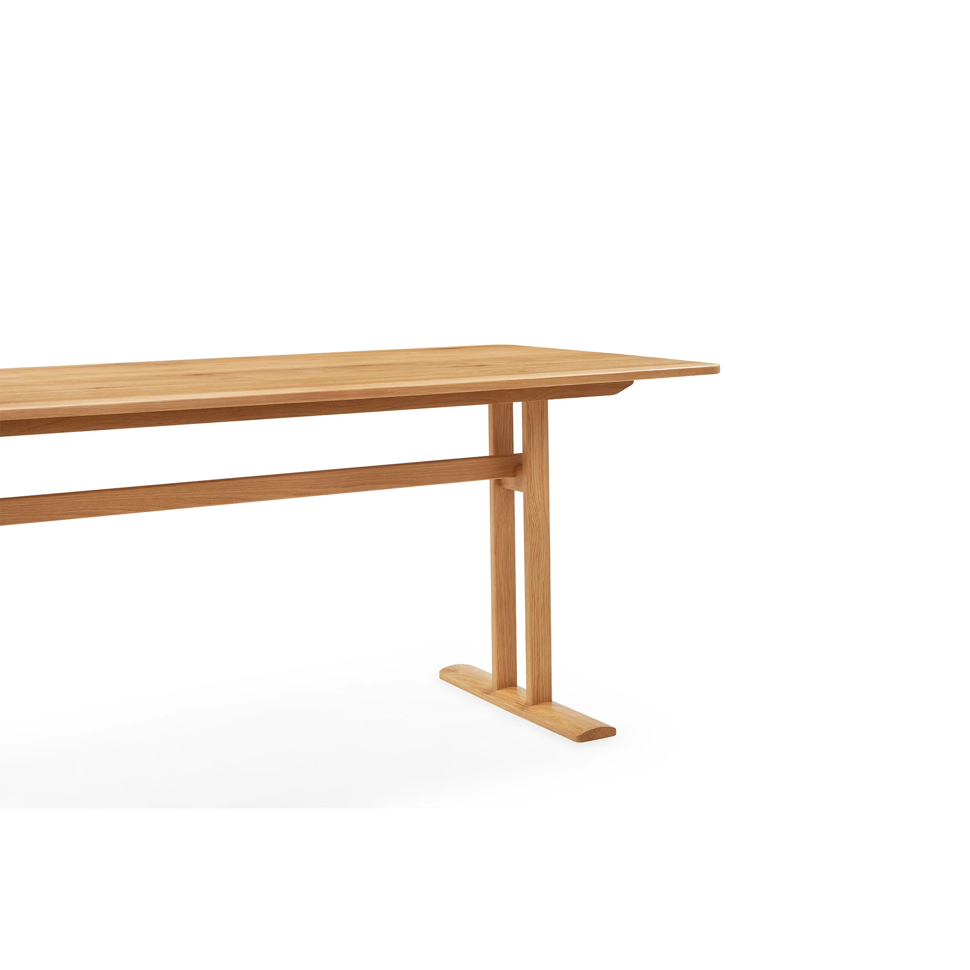 Oak spisebord, Massiv egetræ | 180x90 - Image 7