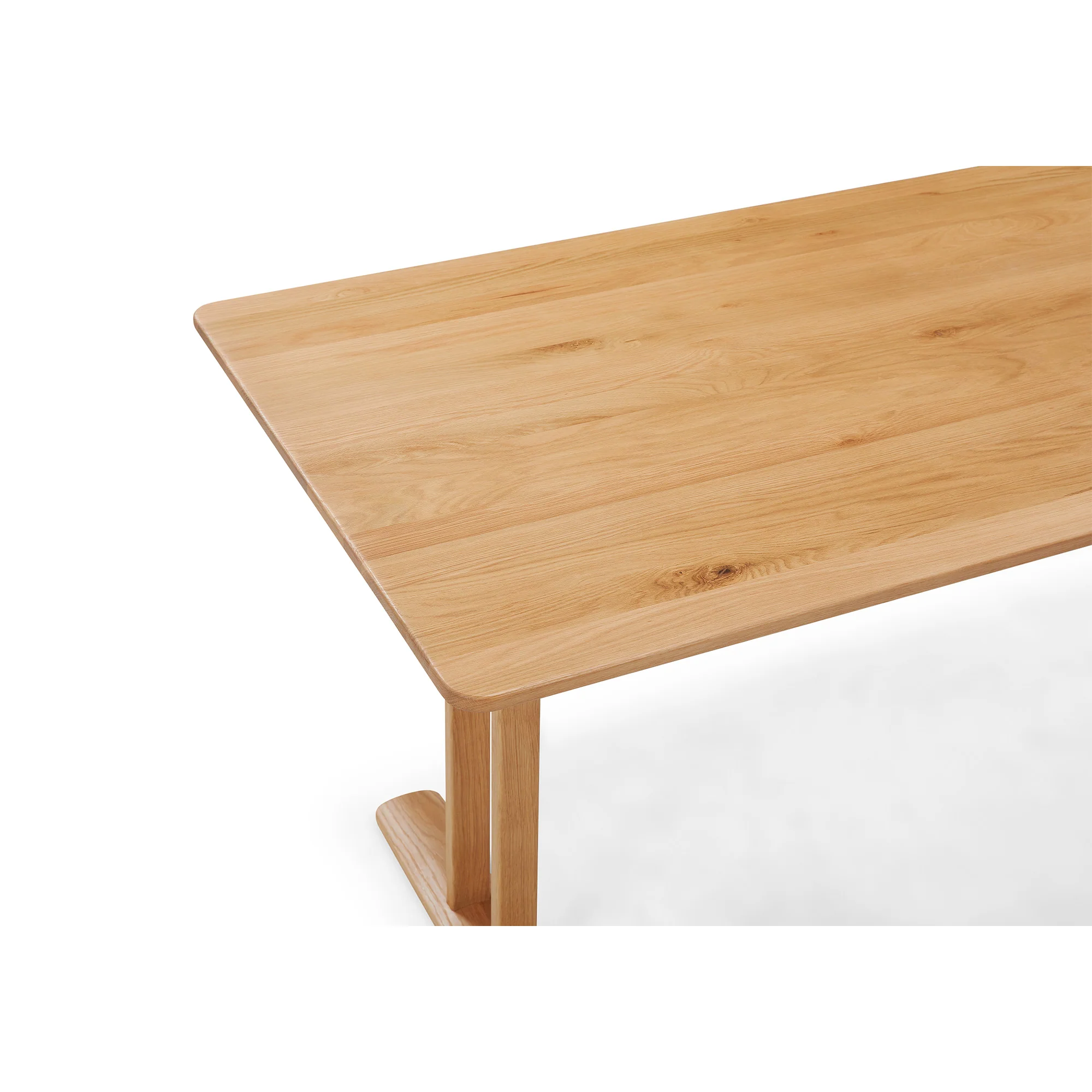 Oak spisebord, Massiv egetræ | 180x90 - Image 8
