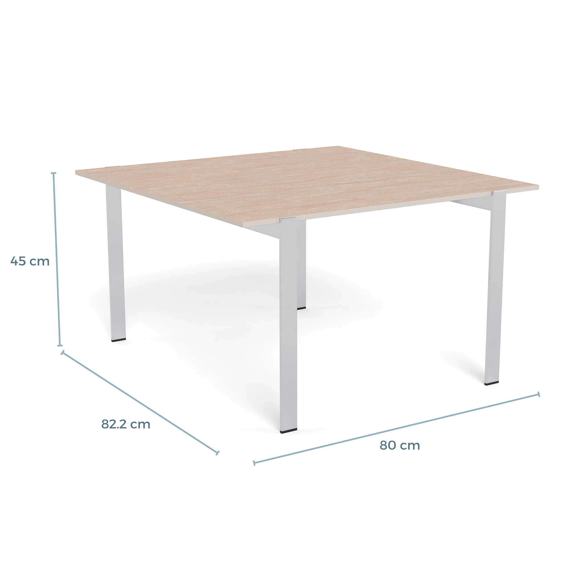 Oris sofabord, keramik travertin | 82x80 - Image 4