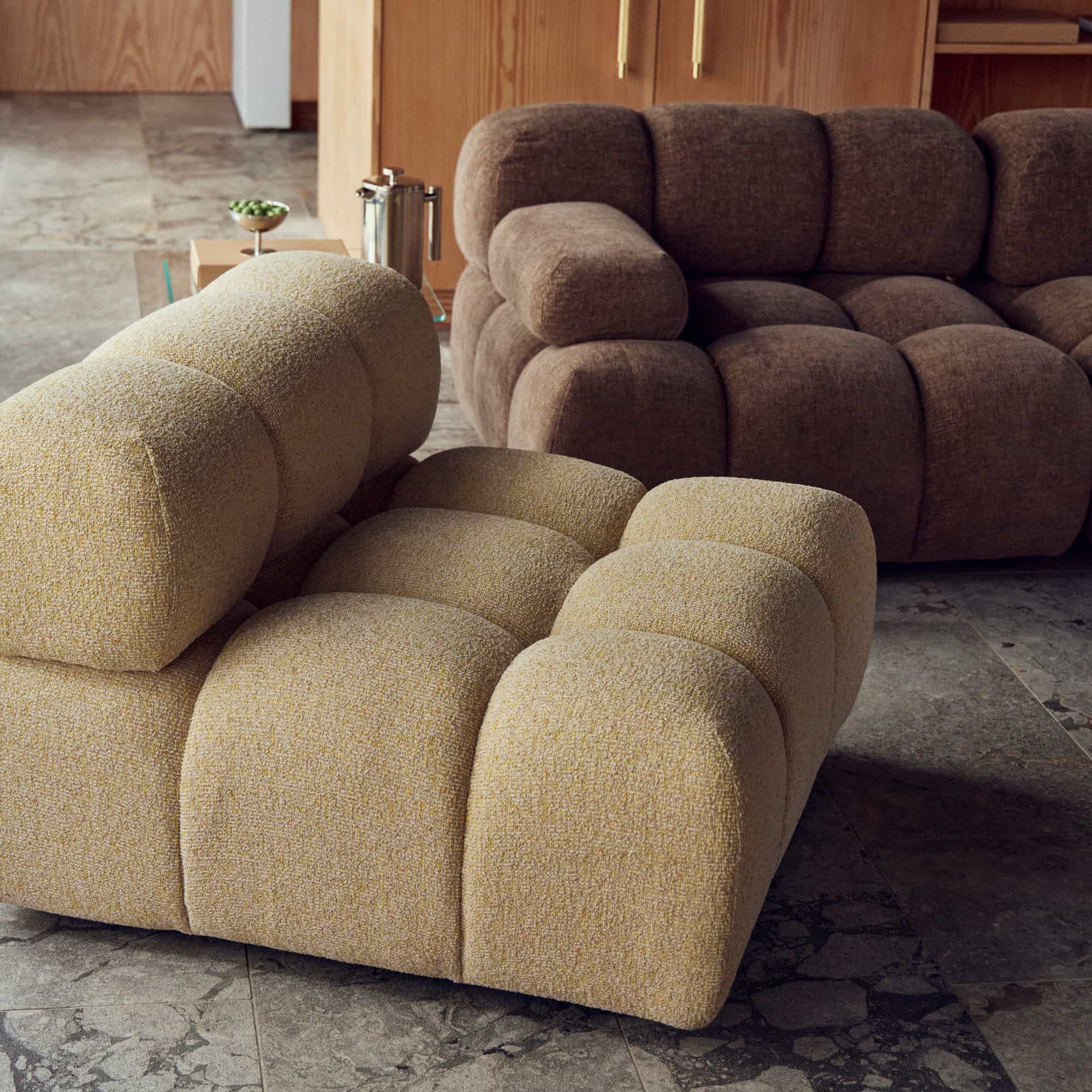 Puffy 2 personers sofa - Image 5
