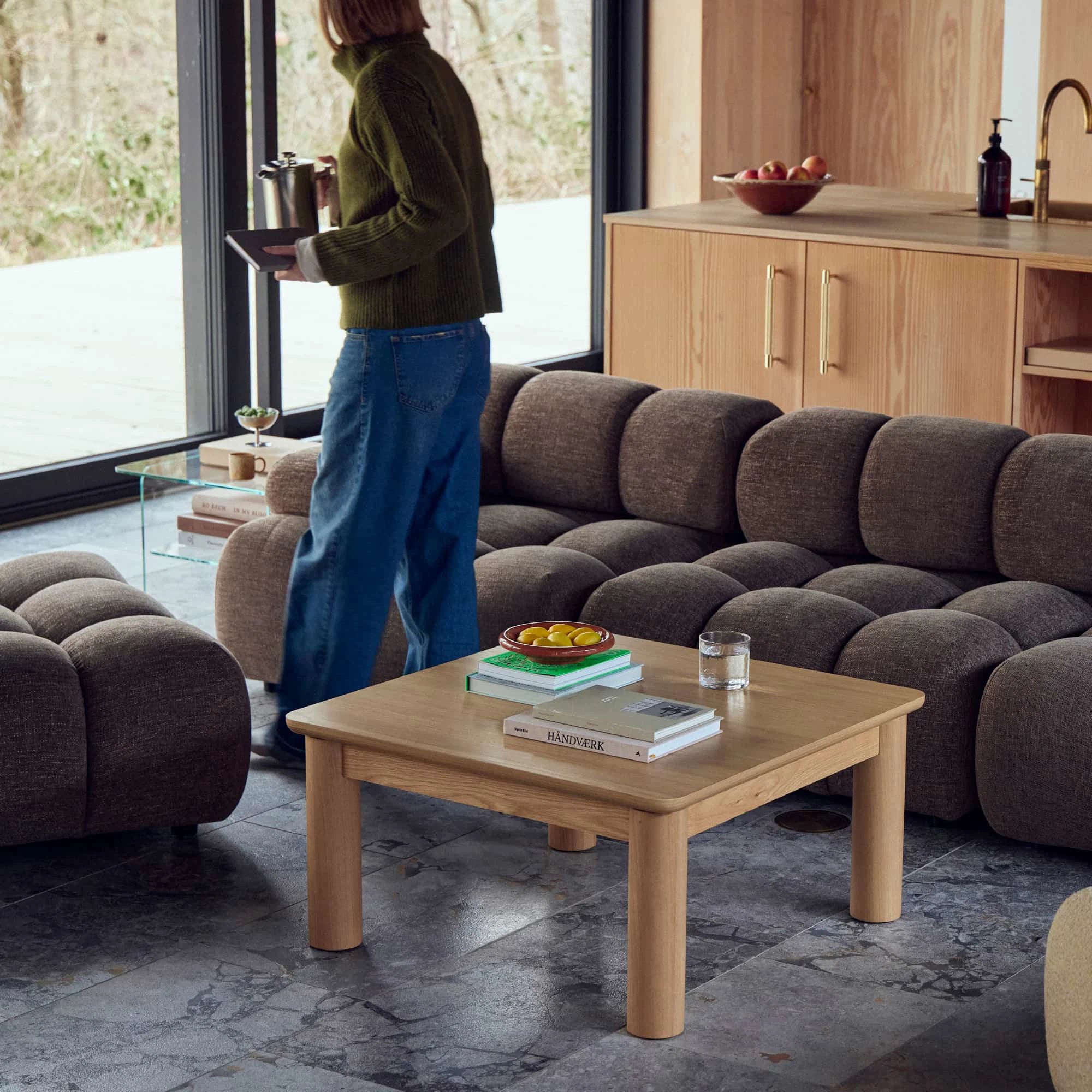 Puffy 3 personers sofa - Image 2