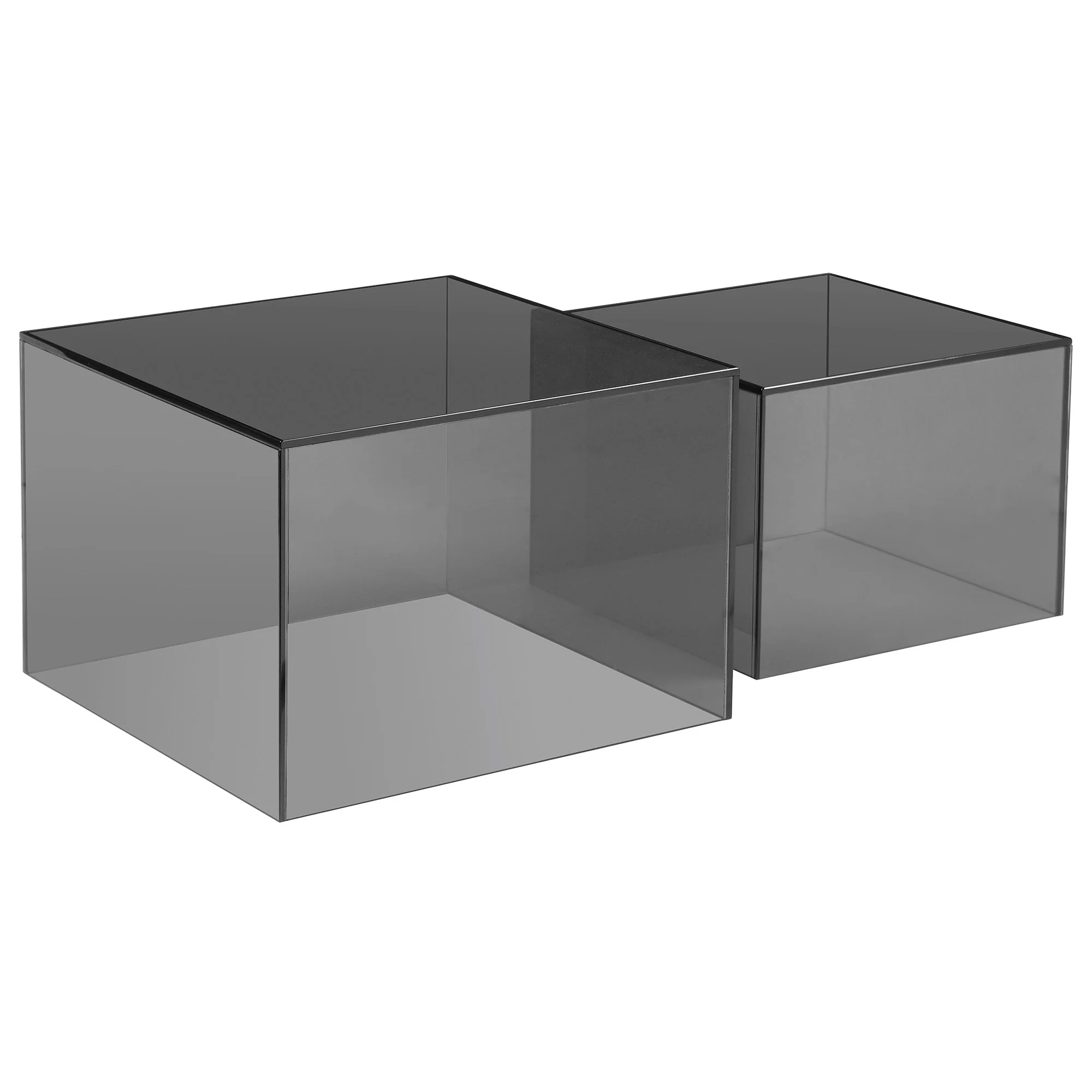 Quadro sofabordssæt, glas - Image 16