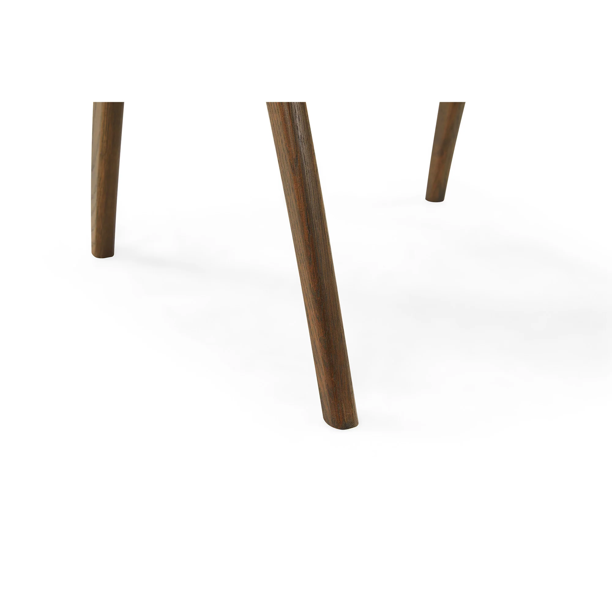 Roots spisebordsstol, Røget egetræ | Sort læder - Image 11