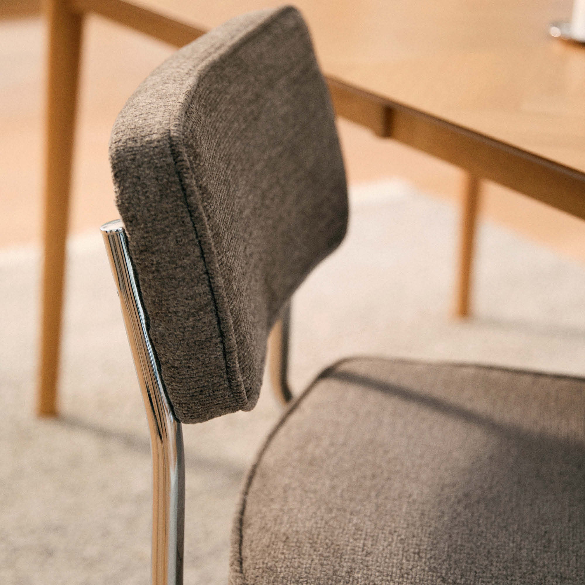Rupert spisebordsstol, Chenille - Image 3