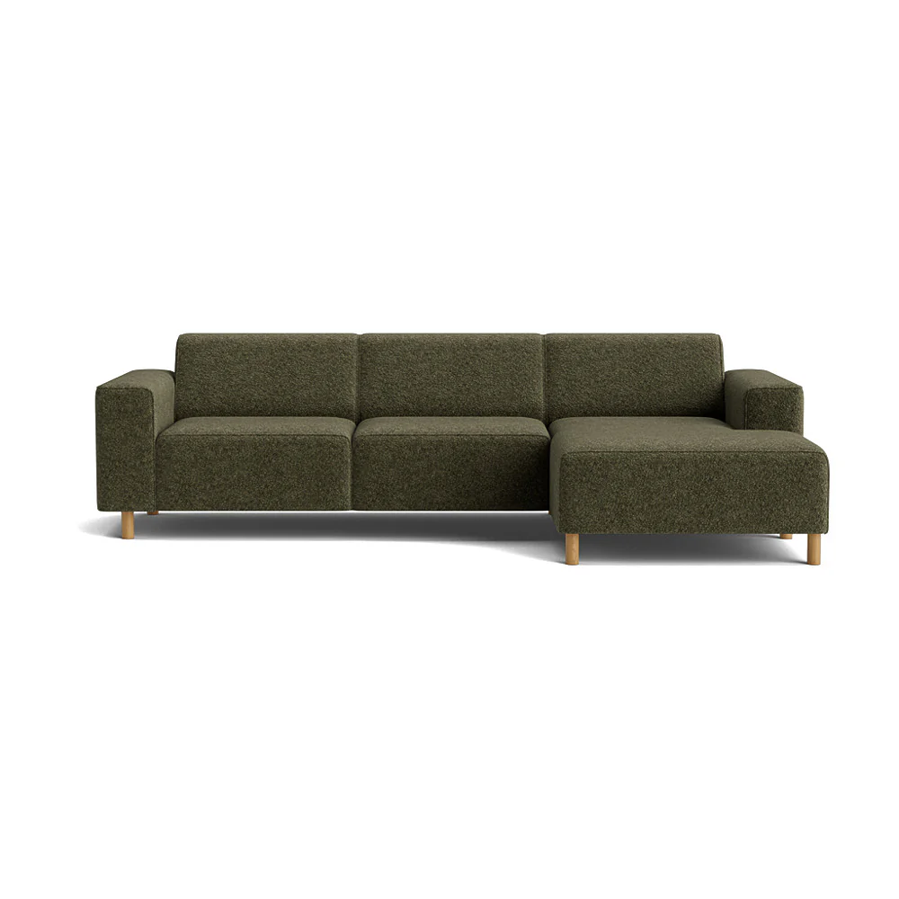 Seam chaiselong sofa, højrevendt - Image 18