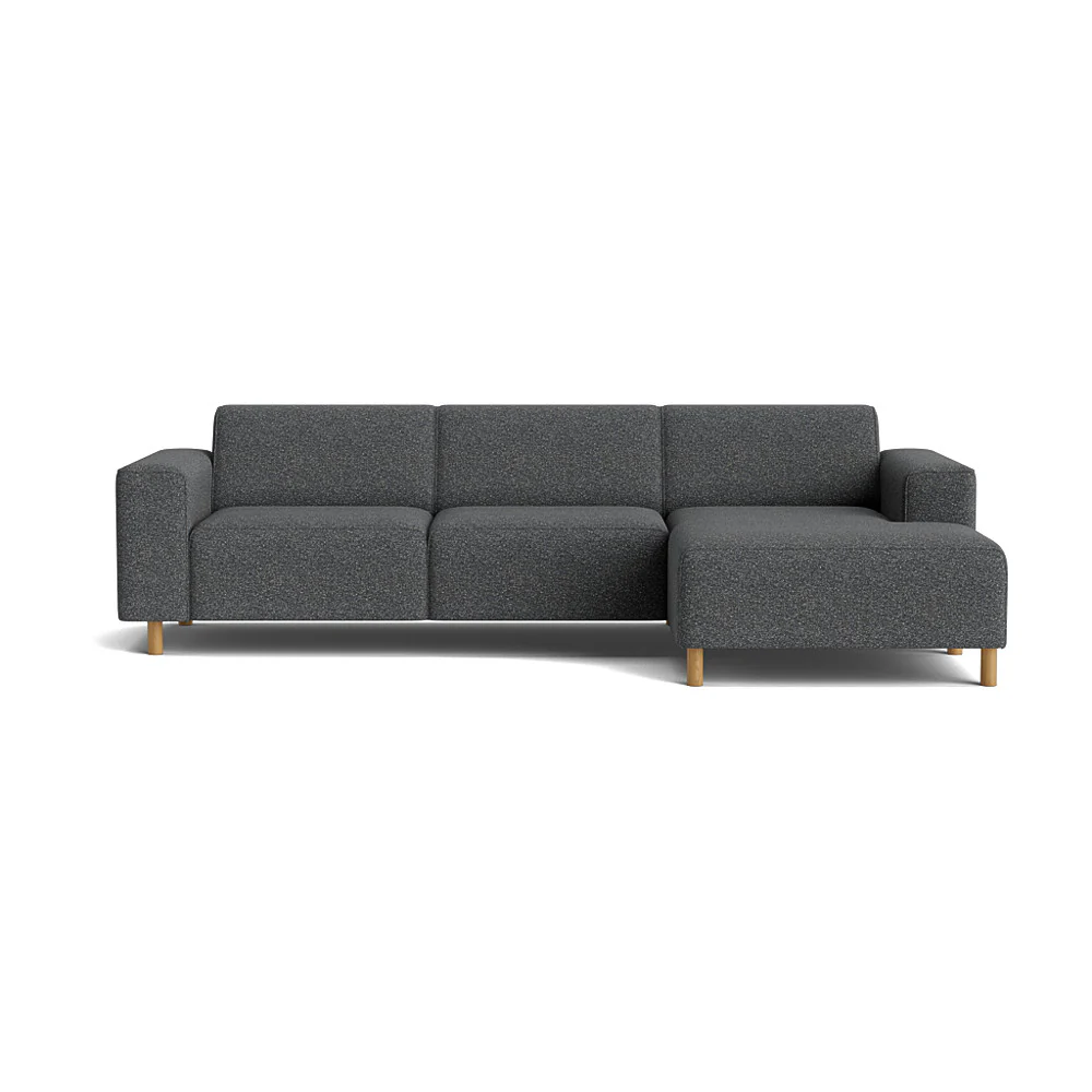 Seam chaiselong sofa, højrevendt - Image 21