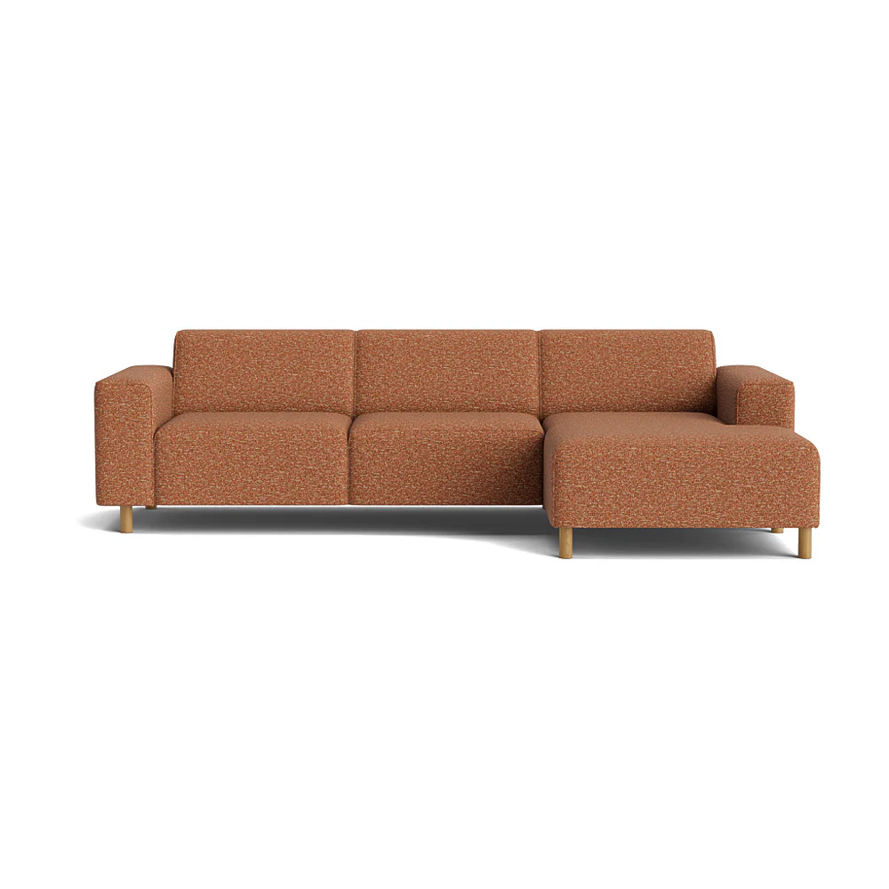 Seam chaiselong sofa, højrevendt - Image 22