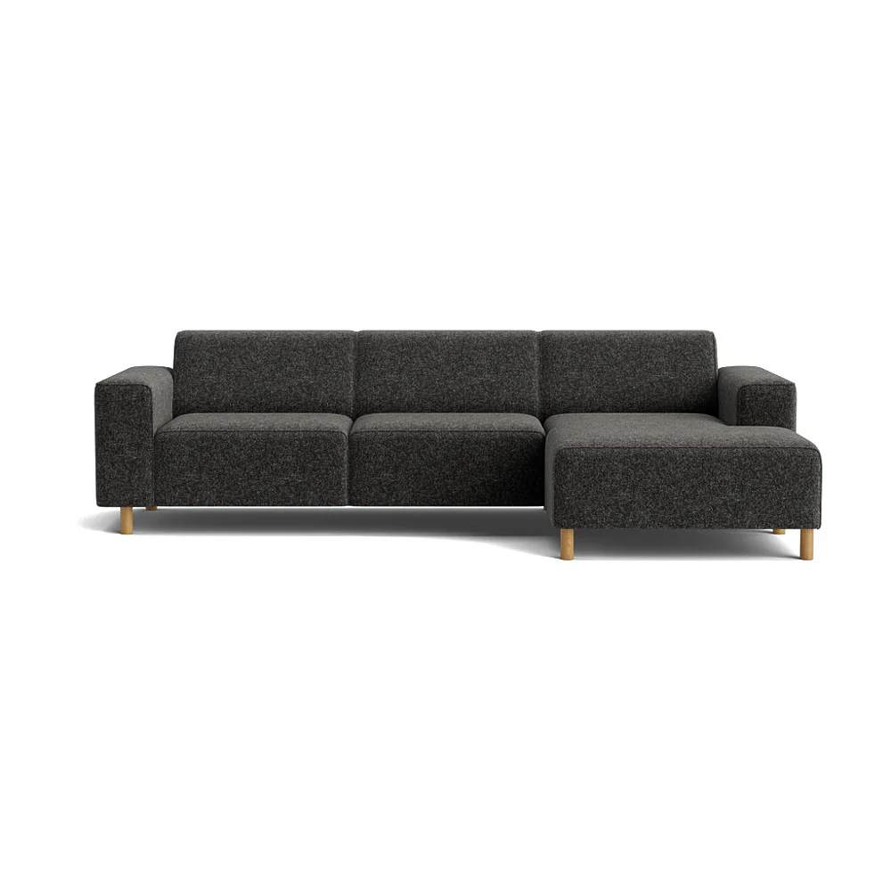 Seam chaiselong sofa, højrevendt - Image 9