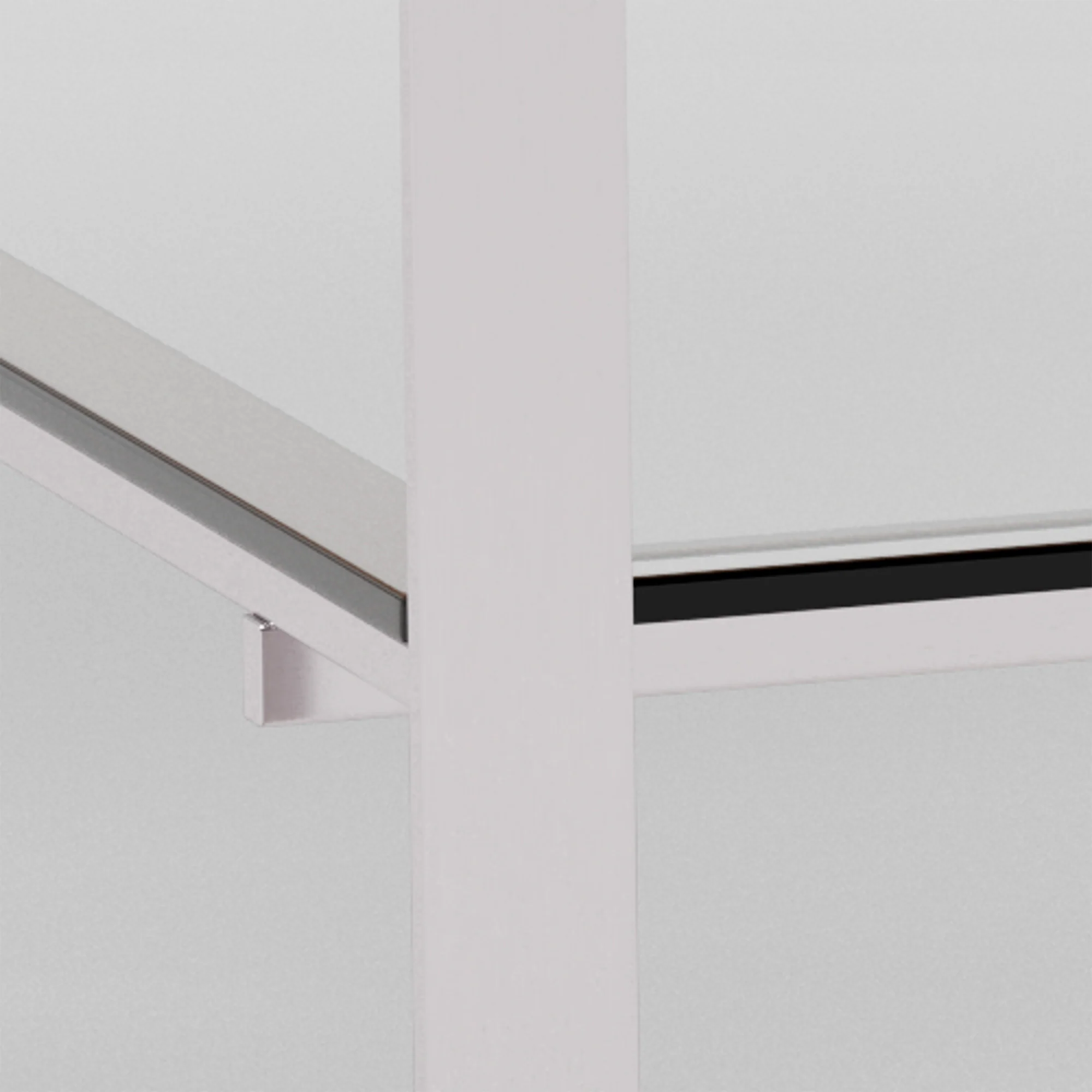 Strata sofabord, keramik travertin | Glas | 80x80 - Image 6