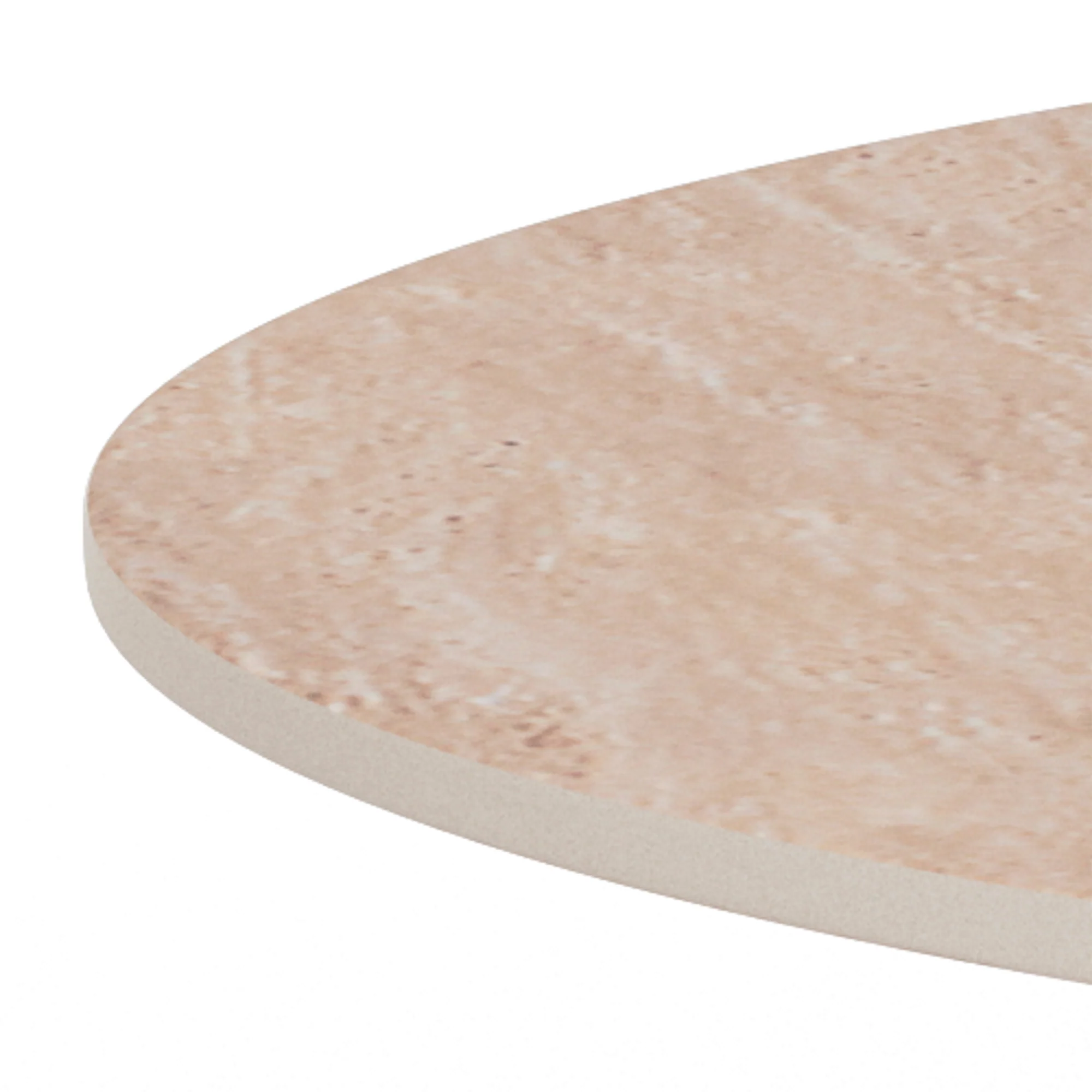 Strata sofabord, keramik travertin | Glas | Ø80 - Image 6