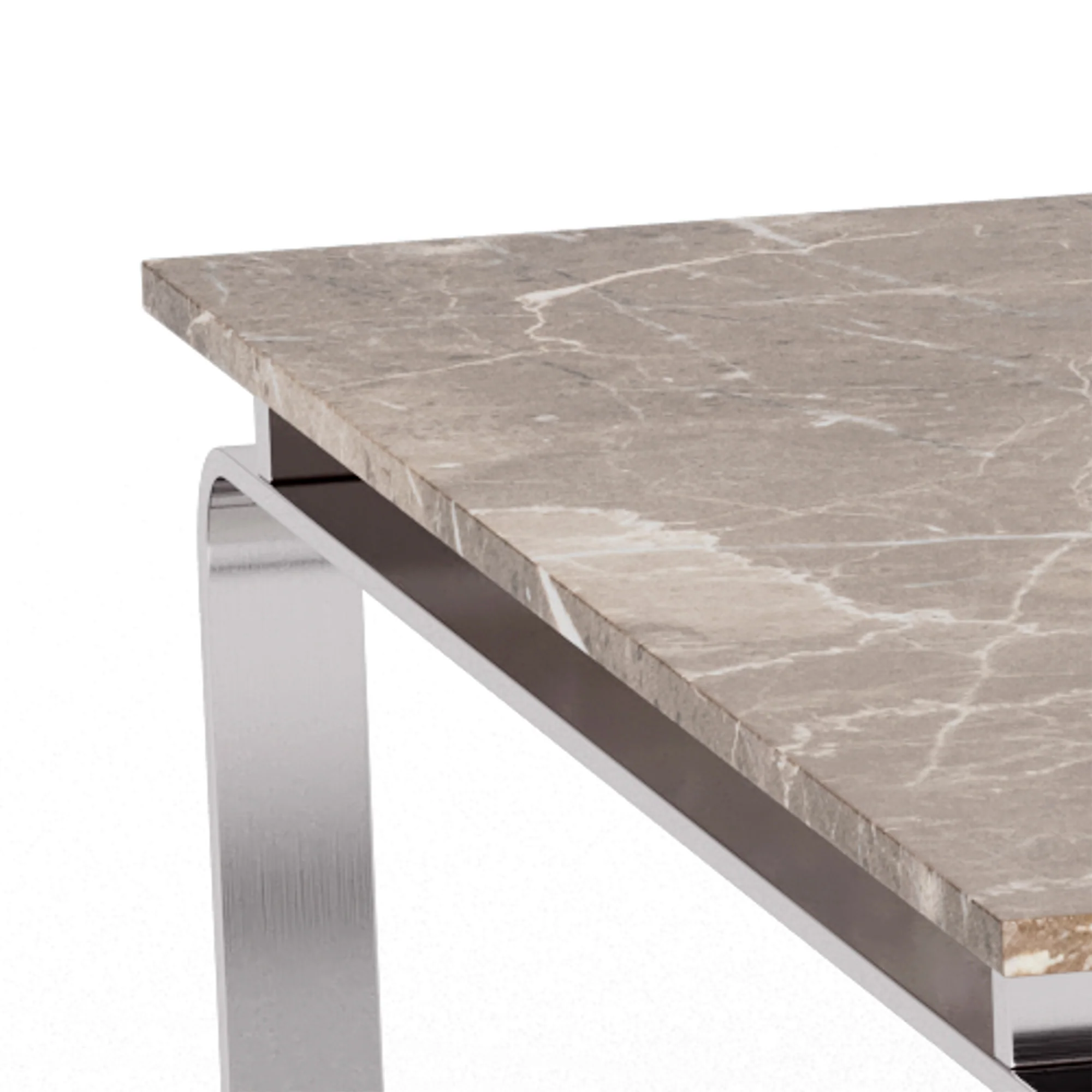 Strata sofabord, marmor emperador | Glas | 120x60 - Image 7