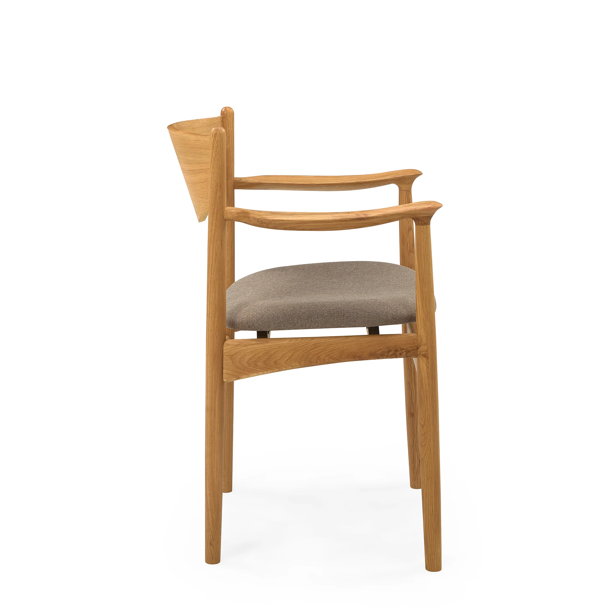 Struct spisebordsstol, armlæn | Stof - Image 5