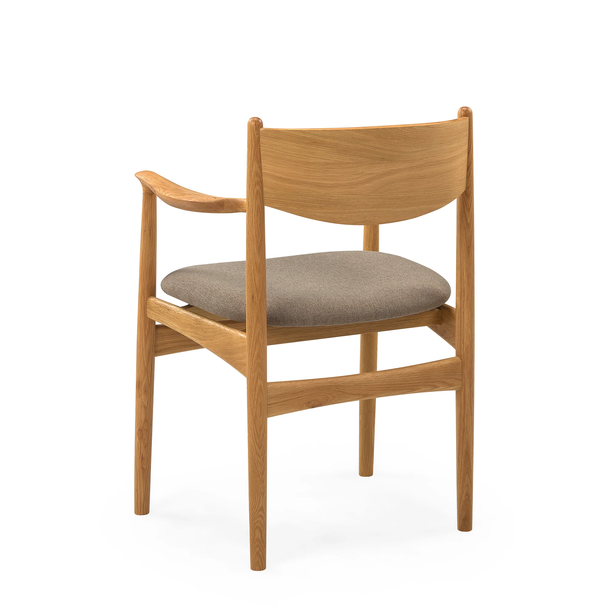 Struct spisebordsstol, armlæn | Stof - Image 7