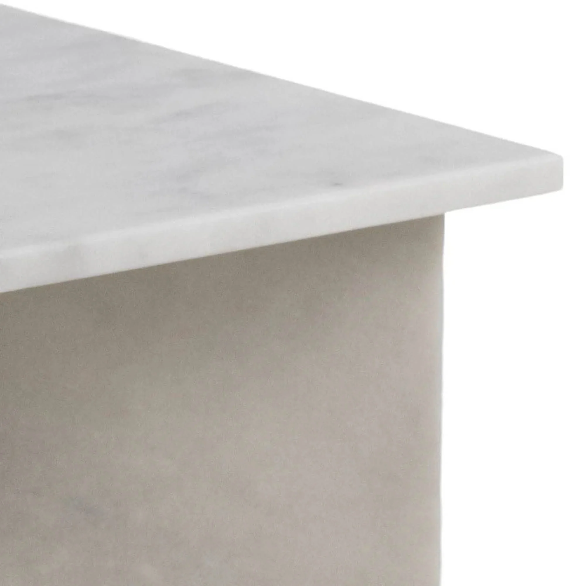 Vega sofabord, hvid marmor | 140x70 - Image 5
