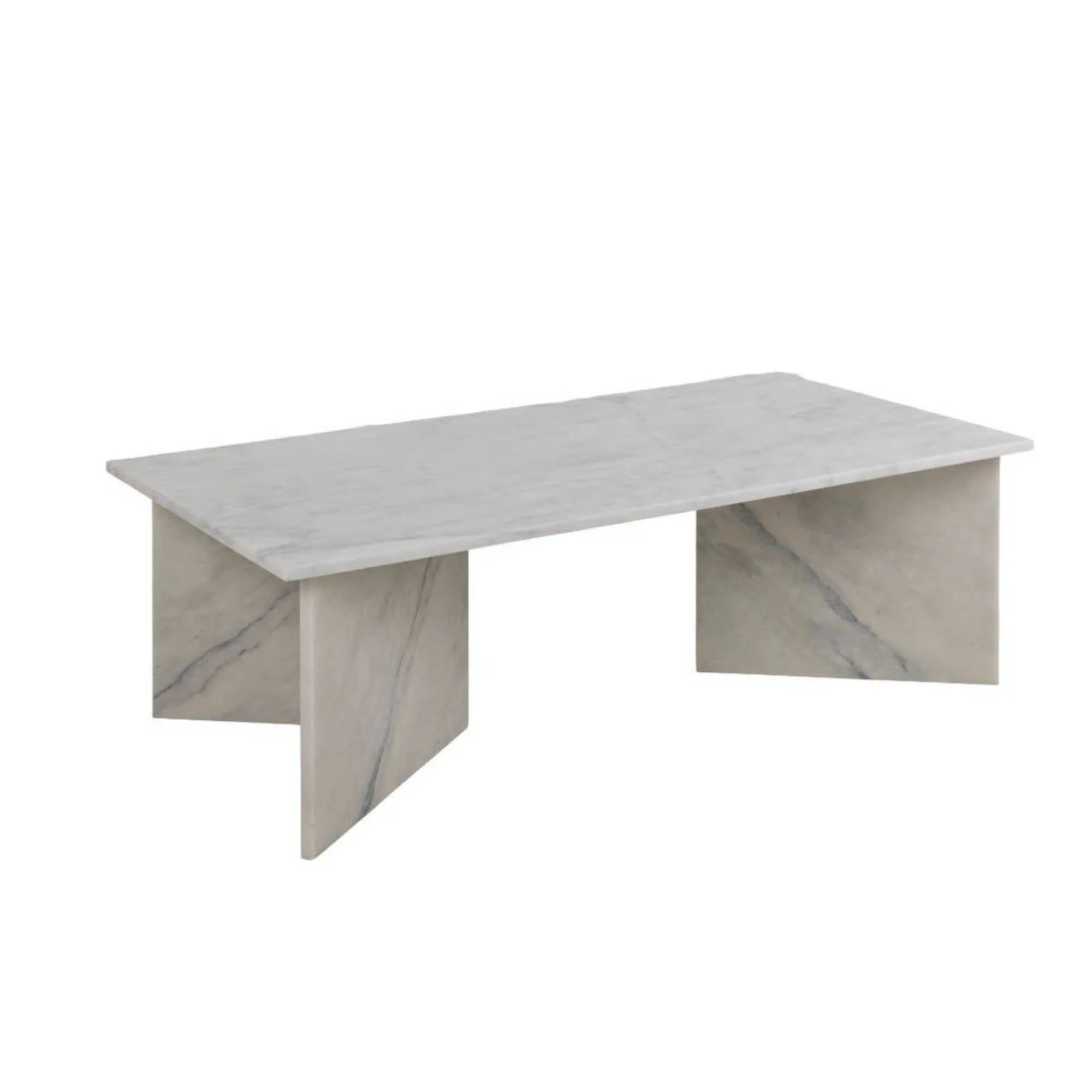 Vega sofabord, hvid marmor | 140x70 - Image 6