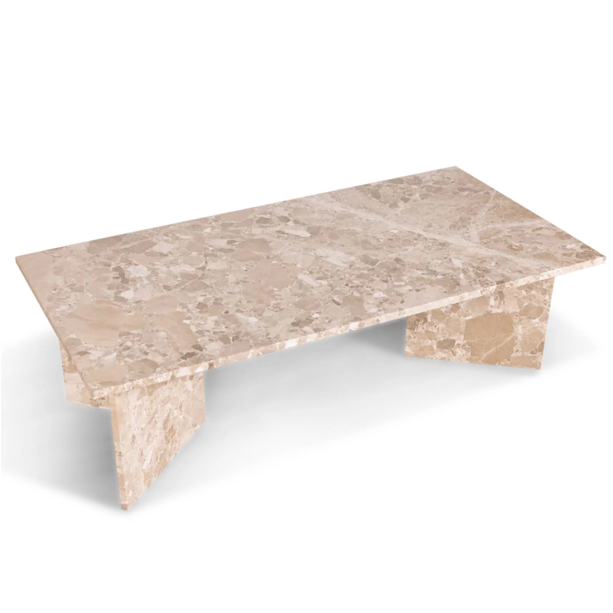 Vega sofabord, latte marmor | 140x70 - Image 5