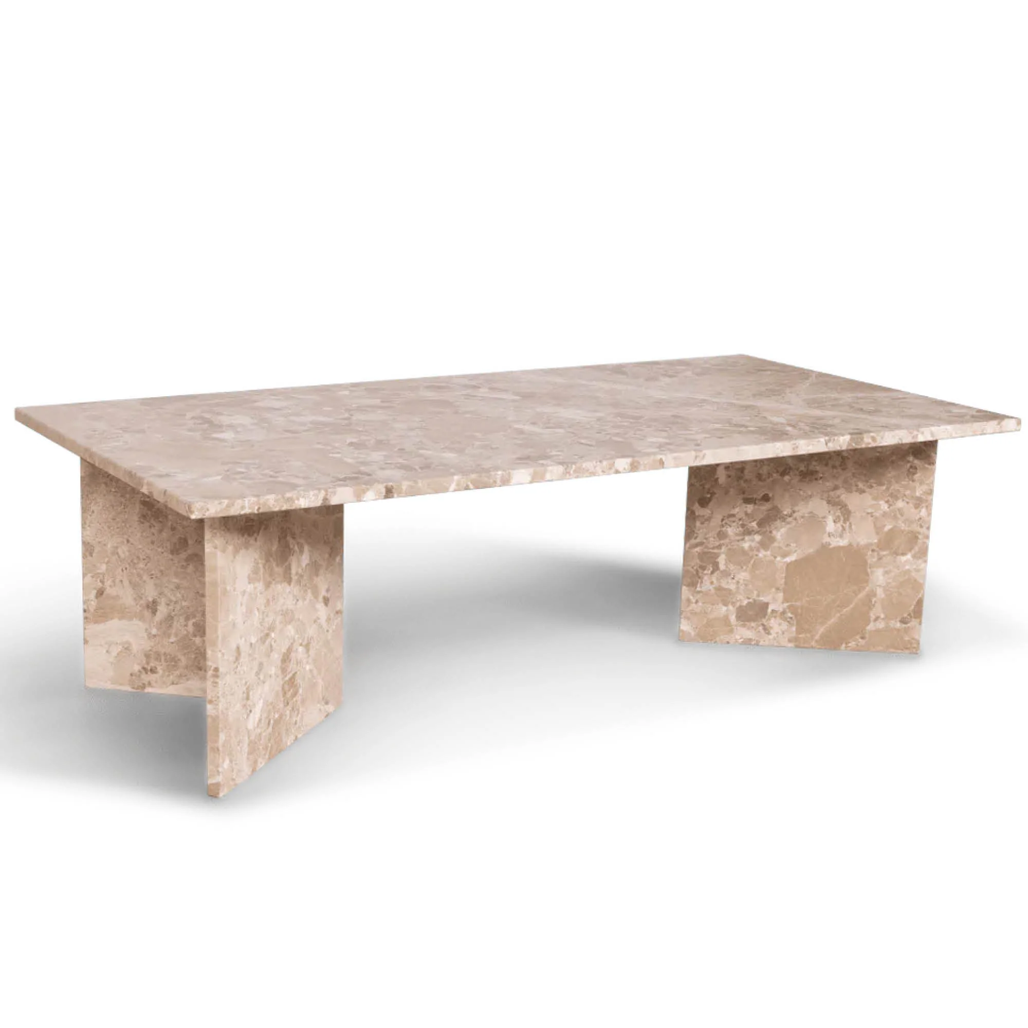 Vega sofabord, latte marmor | 140x70 - Image 6