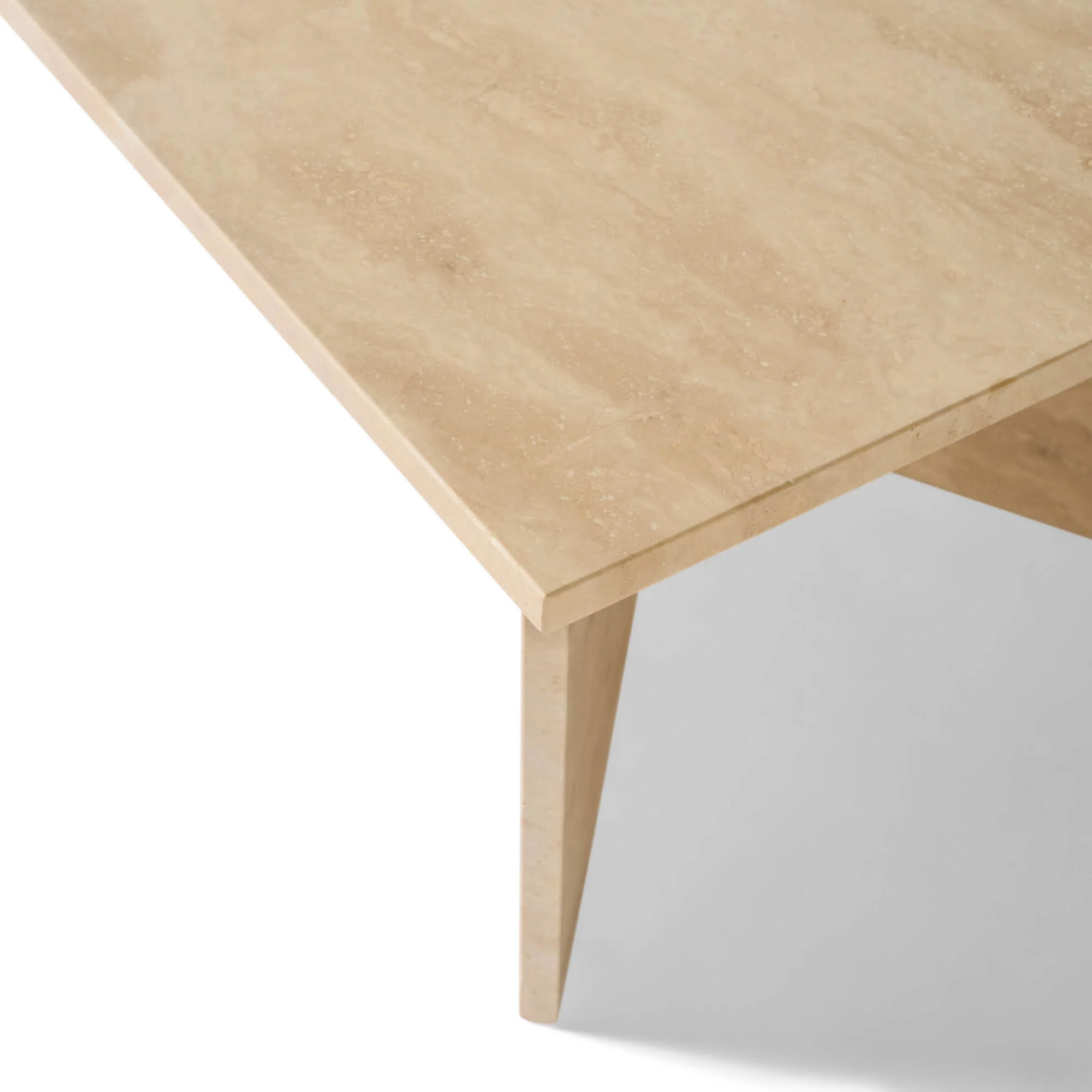 Vega sofabord, travertin marmor | 140x70 - Image 5