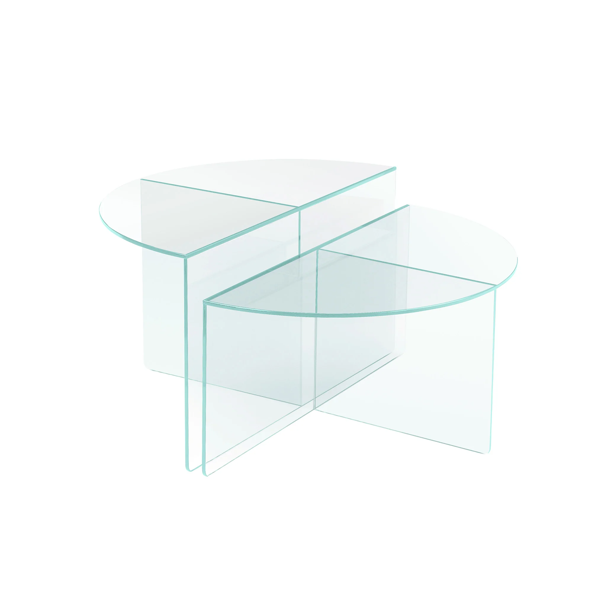 Vetri sofabord, glas | Ø80