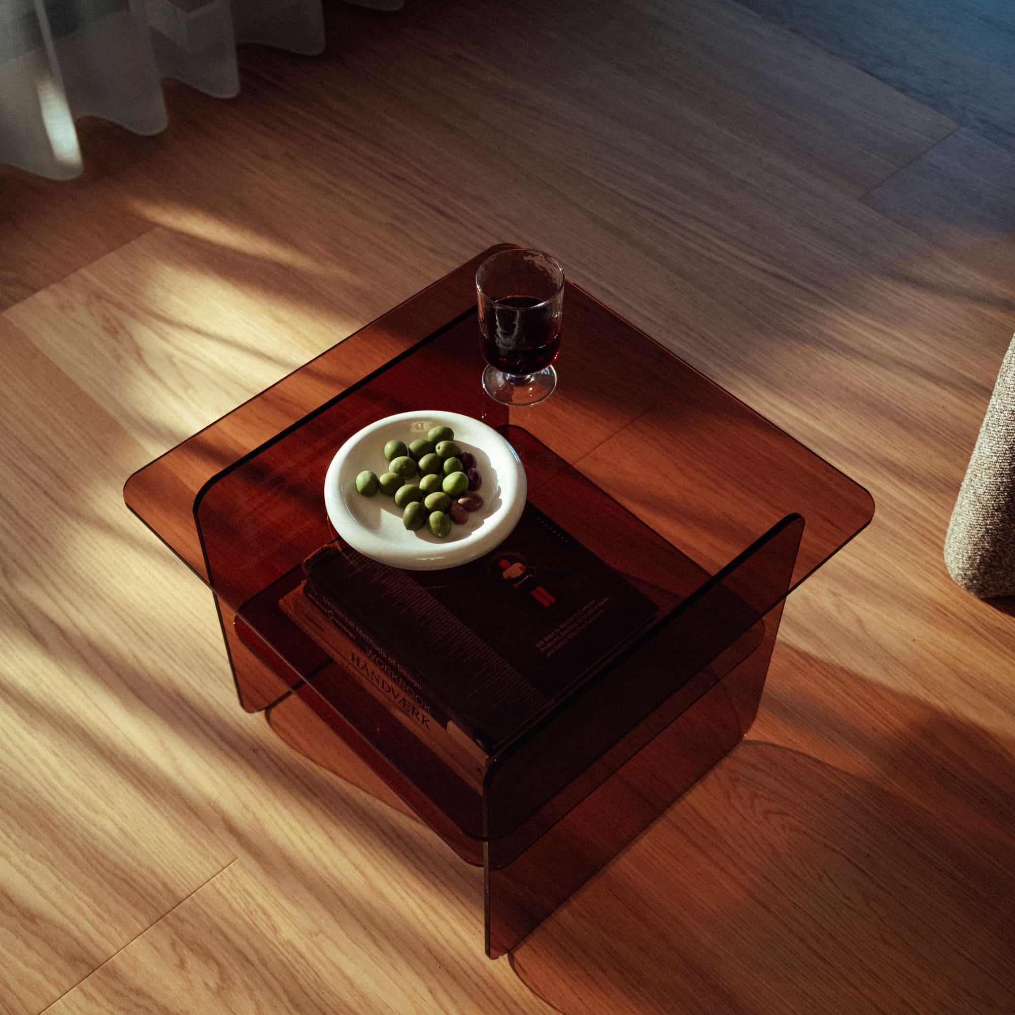 Vetro hjørnebord, glas | 50x50 - Image 10