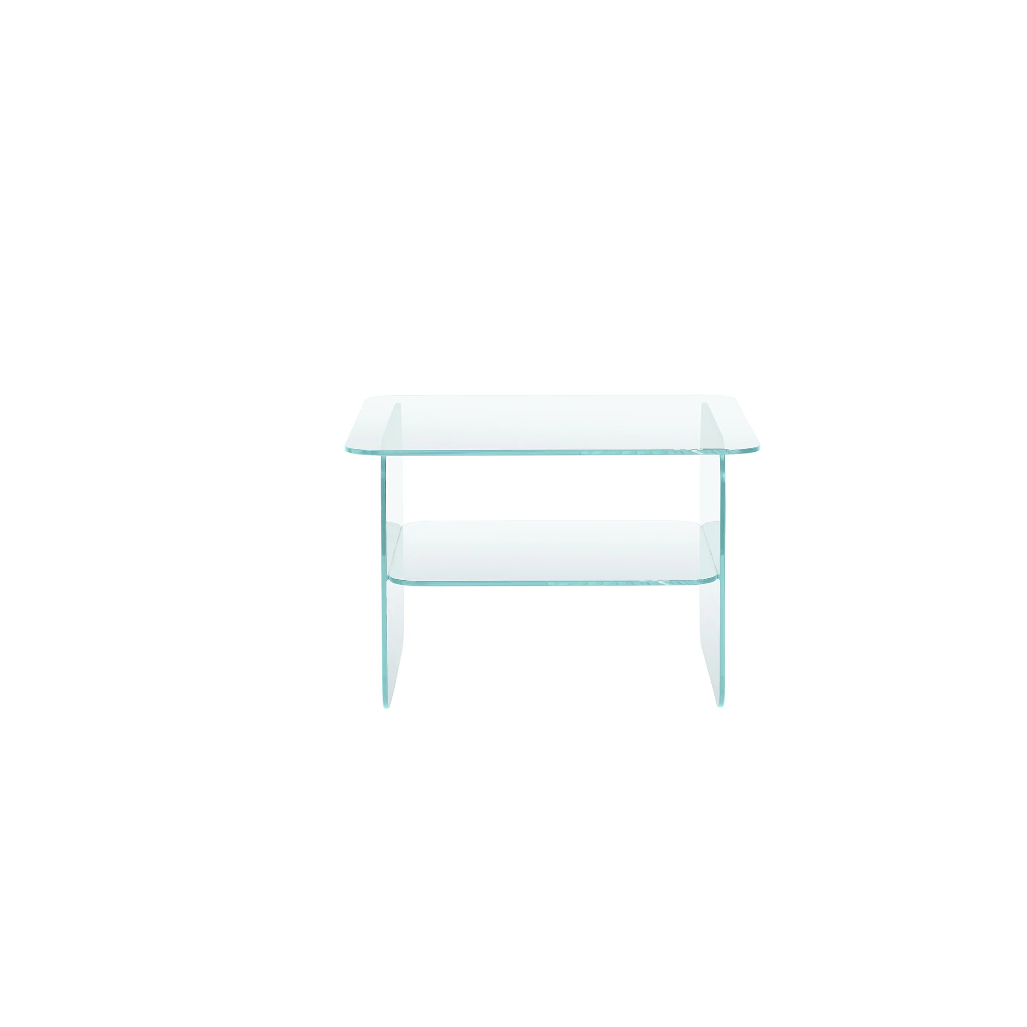 Vetro hjørnebord, glas | 50x50 - Image 5