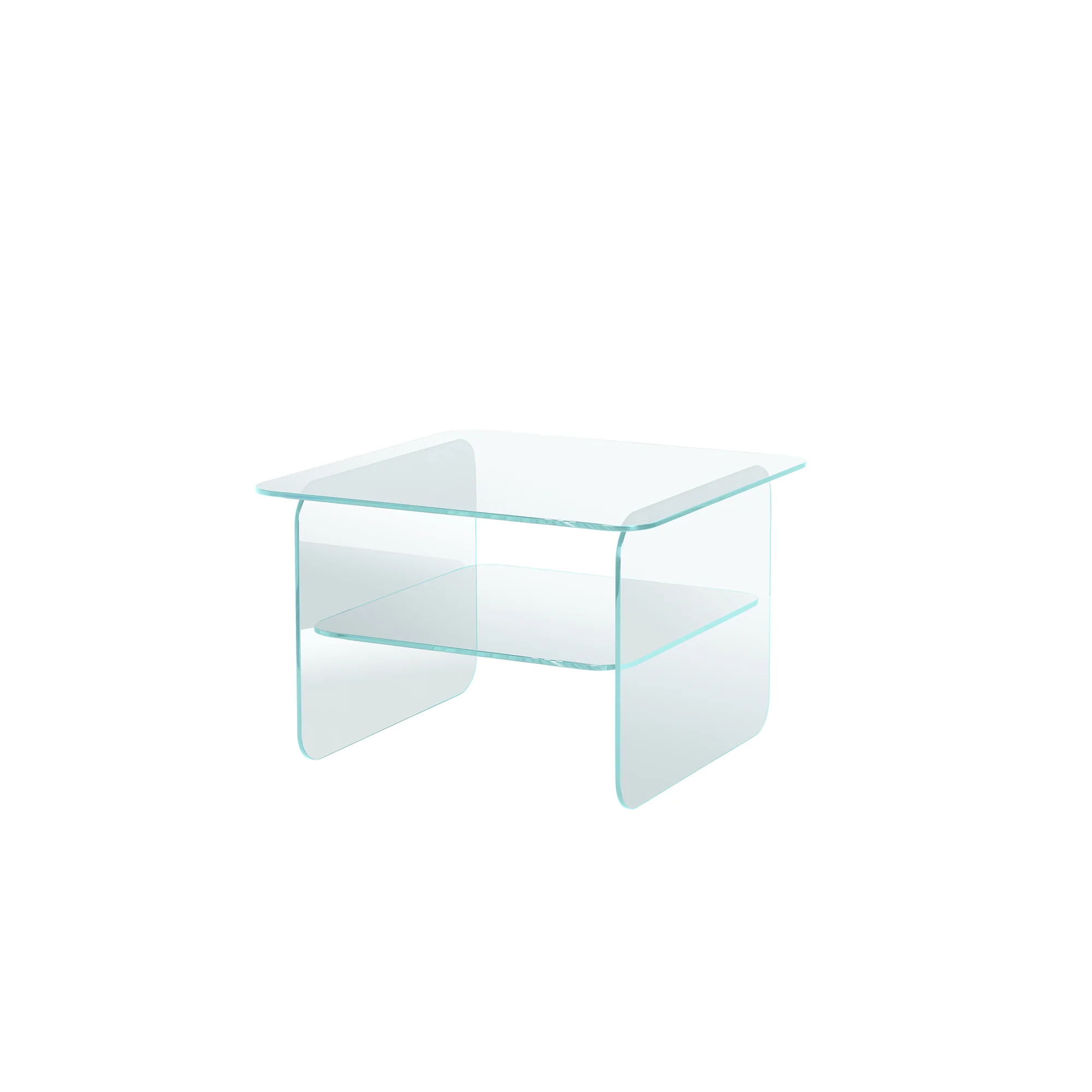 Vetro hjørnebord, glas | 50x50 - Image 6