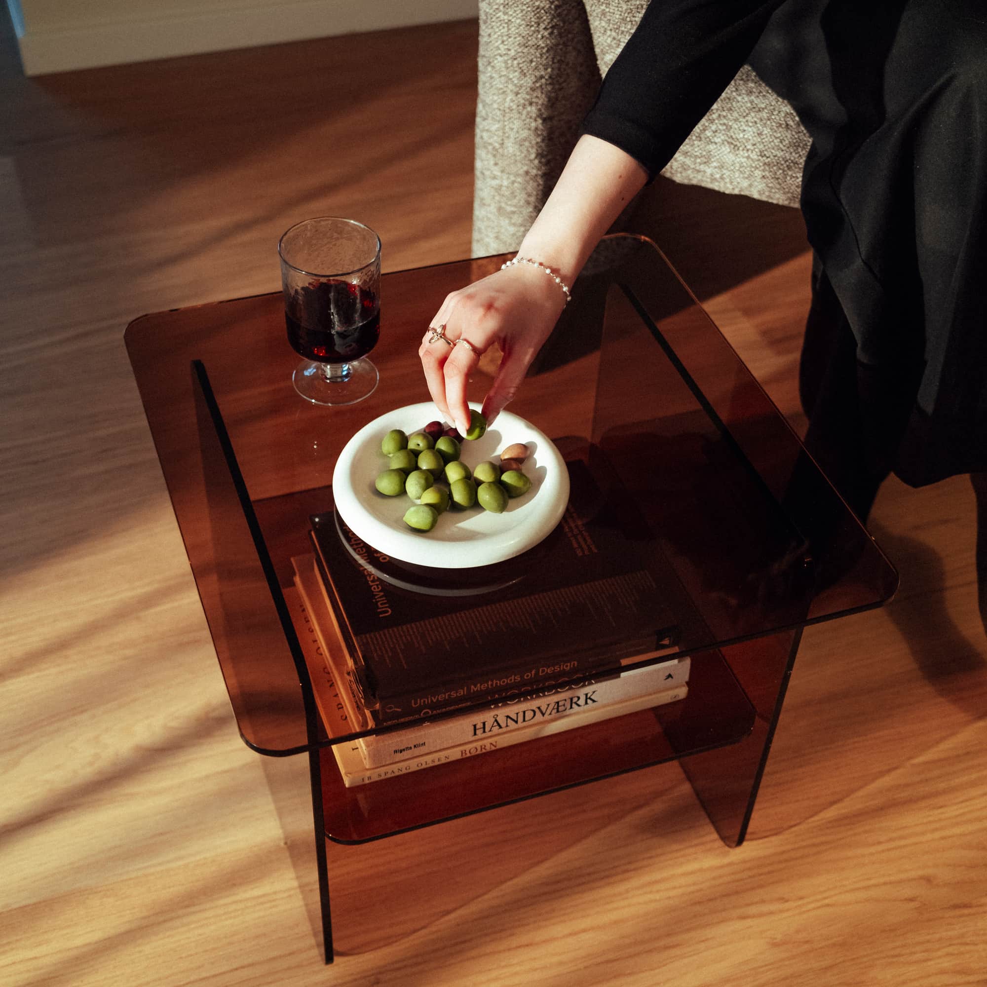 Vetro hjørnebord, glas | 50x50 - Image 9